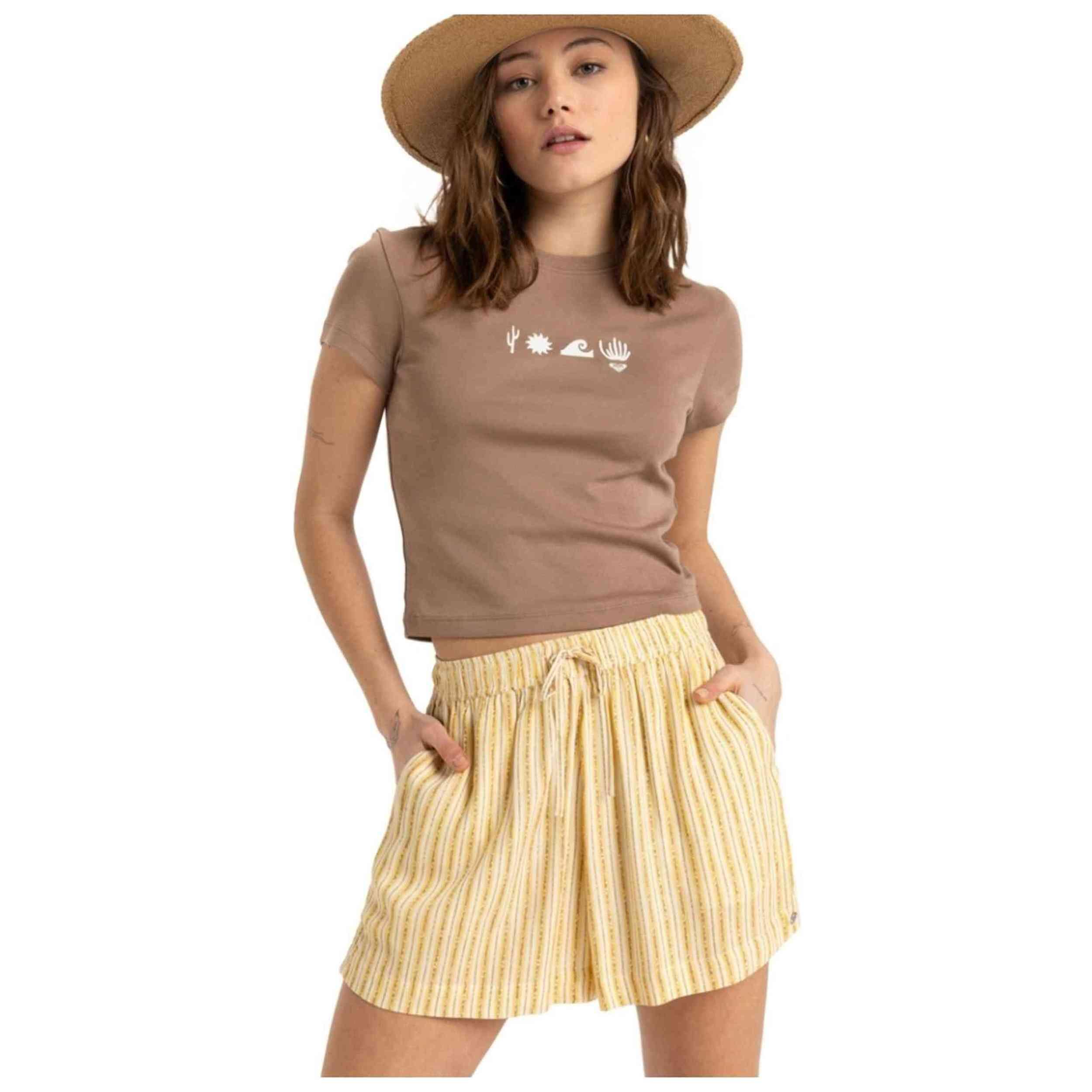 Short Roxy modèle ERJNS03585-WBS3 pour femmes 1/4