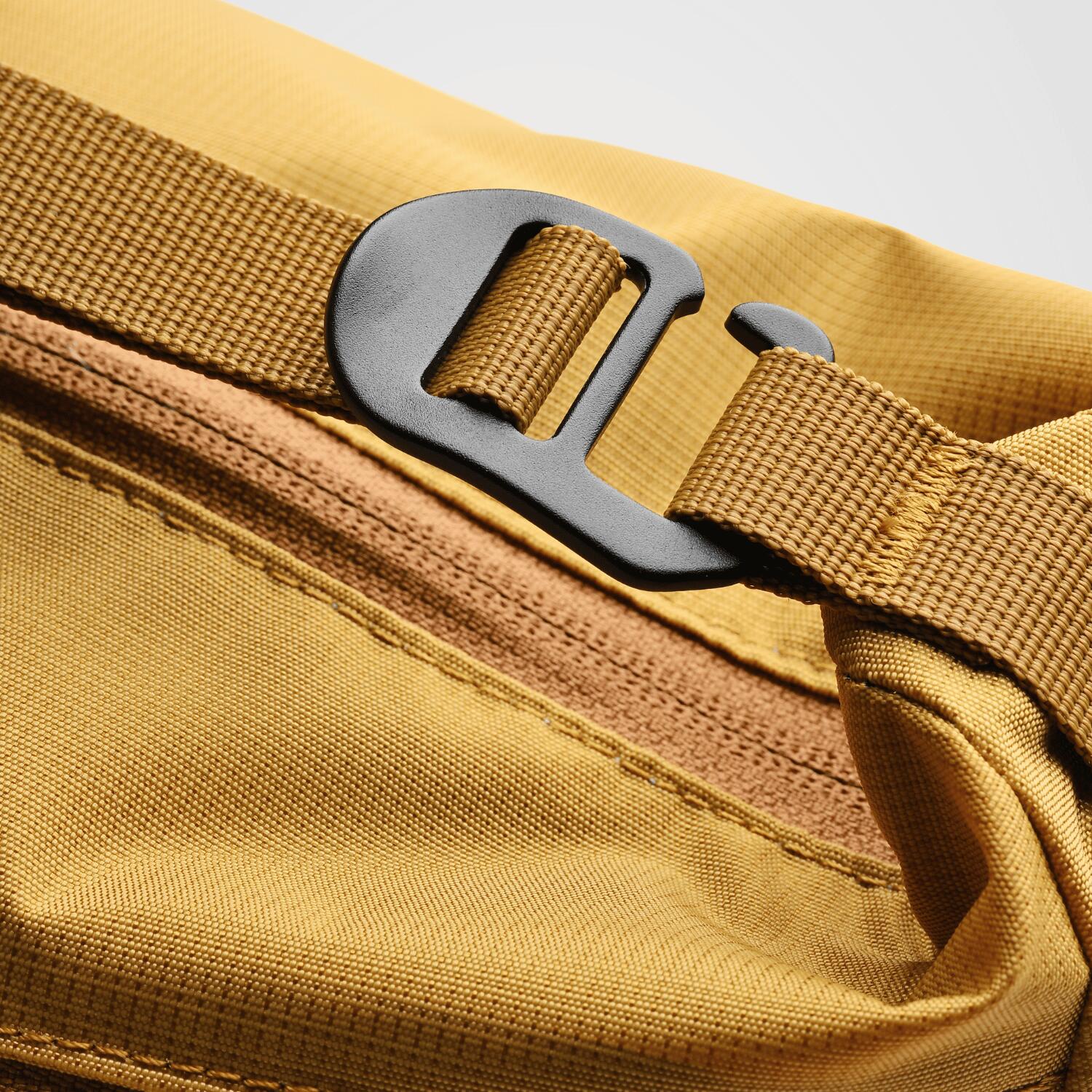 Sac à magnésie pour bloc avec grande ouverture en nylon jaune 4/6