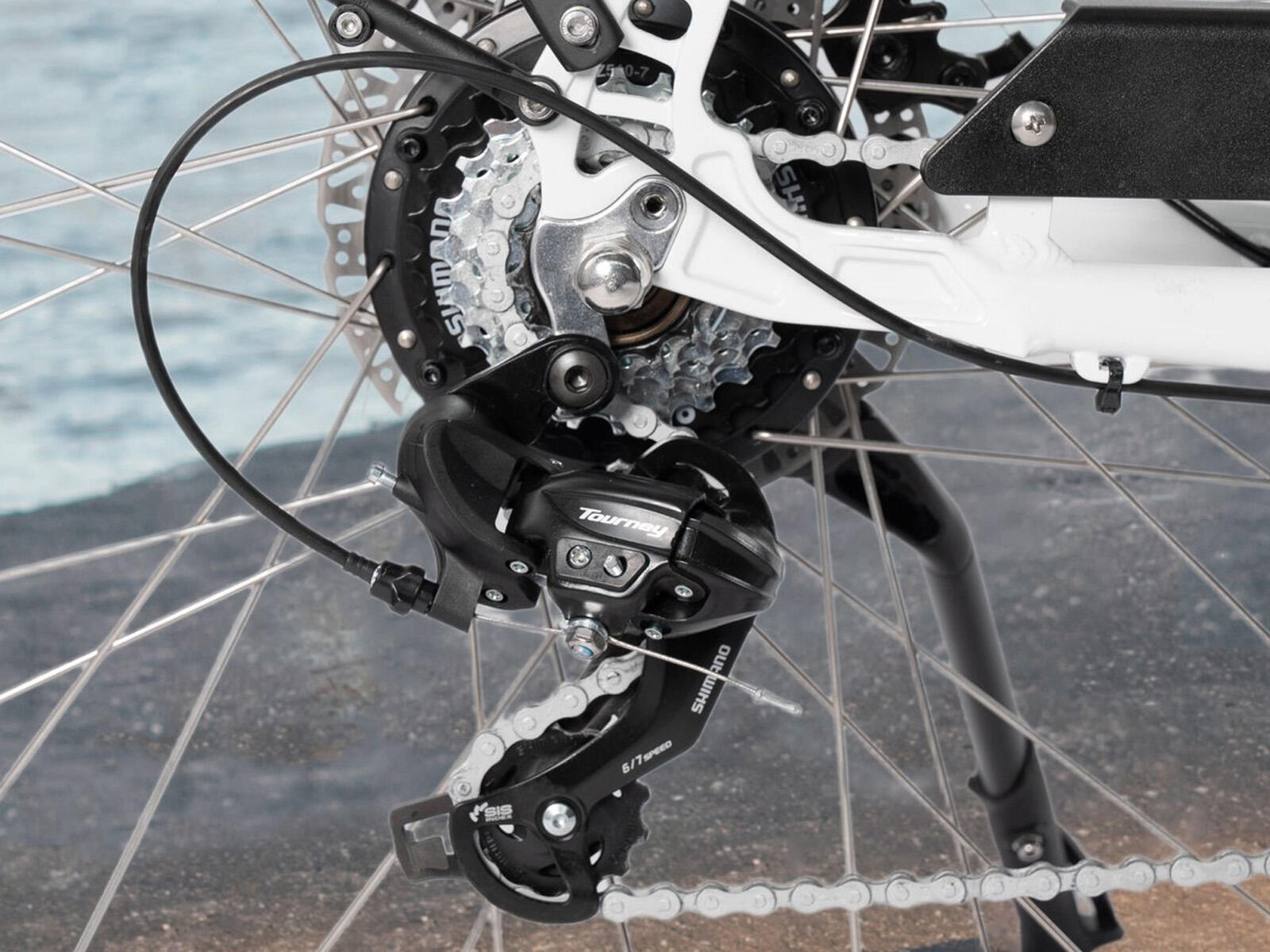 SAXXX Comfort Sport Easy dames ebike 7 sp 13Ah wit 4/5