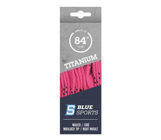 Schnürsenkel Blue Sports Titanium Pro gewachst