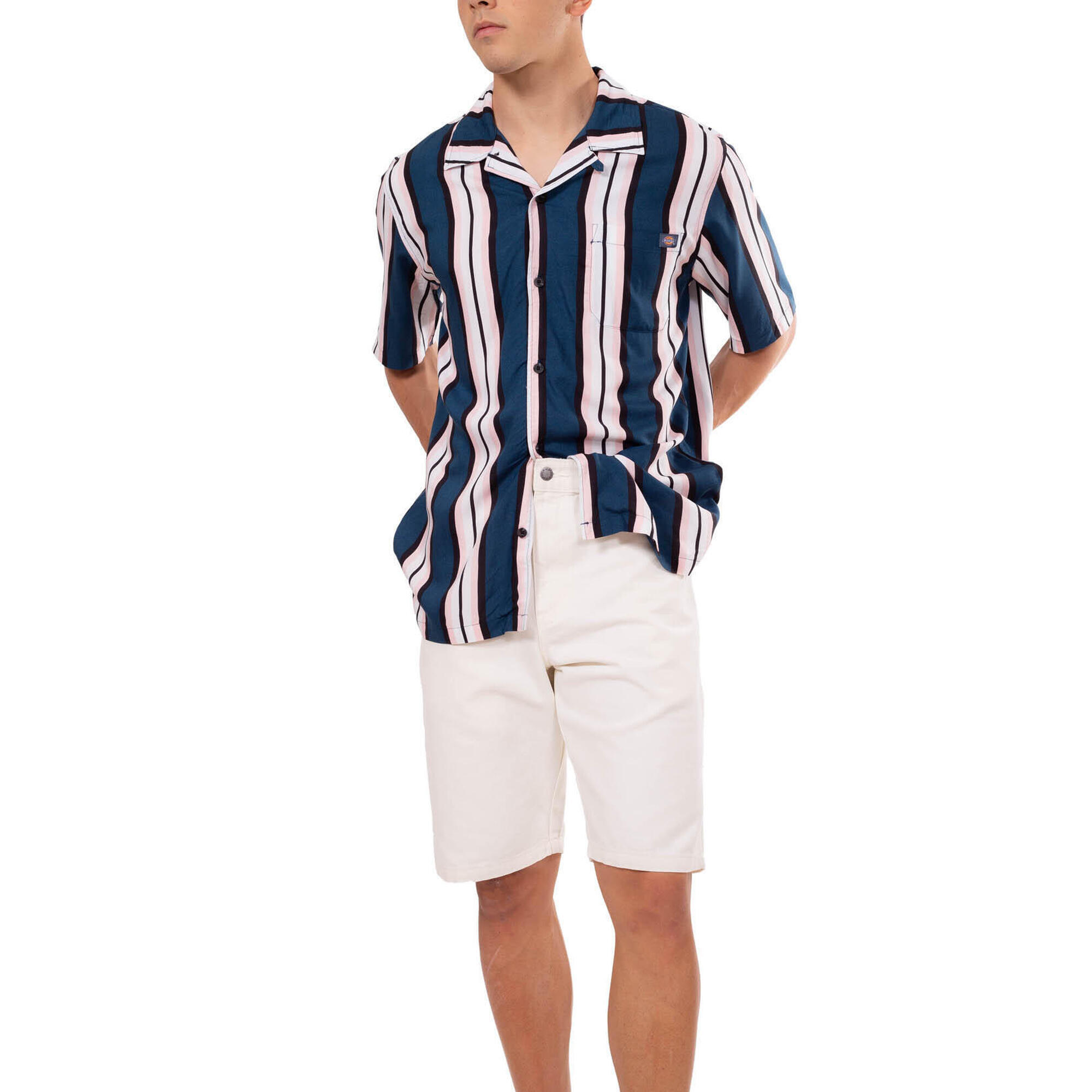 Dickies - Short Dickies Modèle Dk0a4xngc431 Pour Homme - Bermuda - Blanc - Decathlon