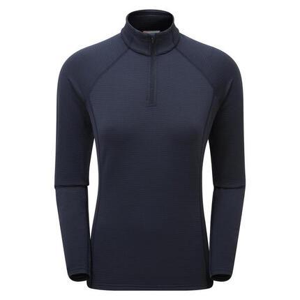 Polaire Montane Protium Lite femme Thermo Grid Trim Fit zip YKK POLYGIENE