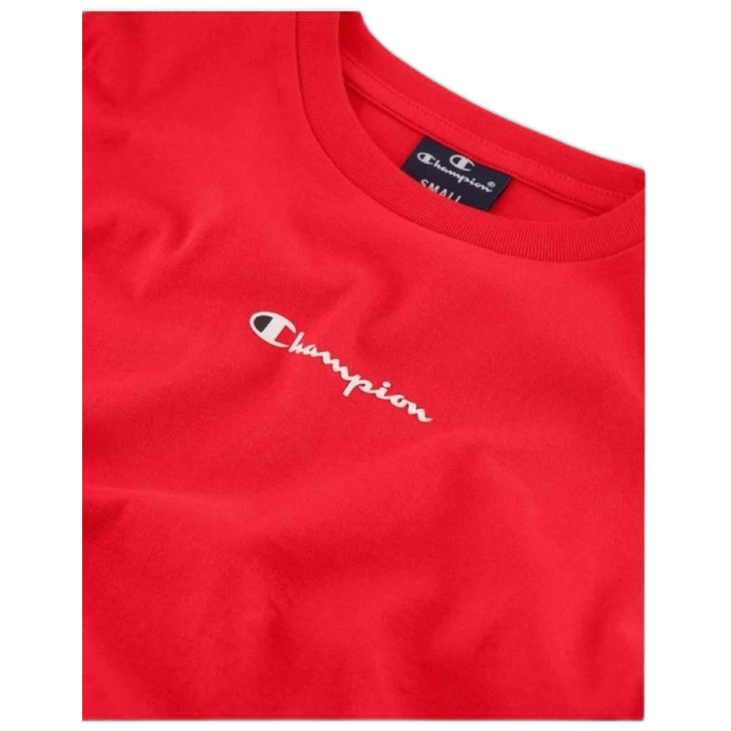 Maglia a maniche corte Champion modello 306718-RS032 per uomini 3/3