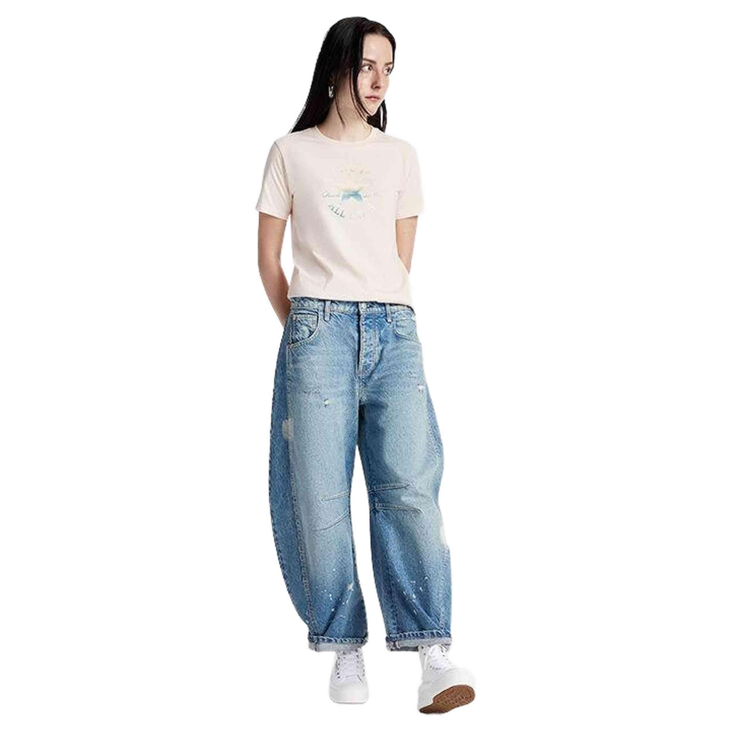 T-shirt Converse modèle 10027385-A03 pour femmes 2/4