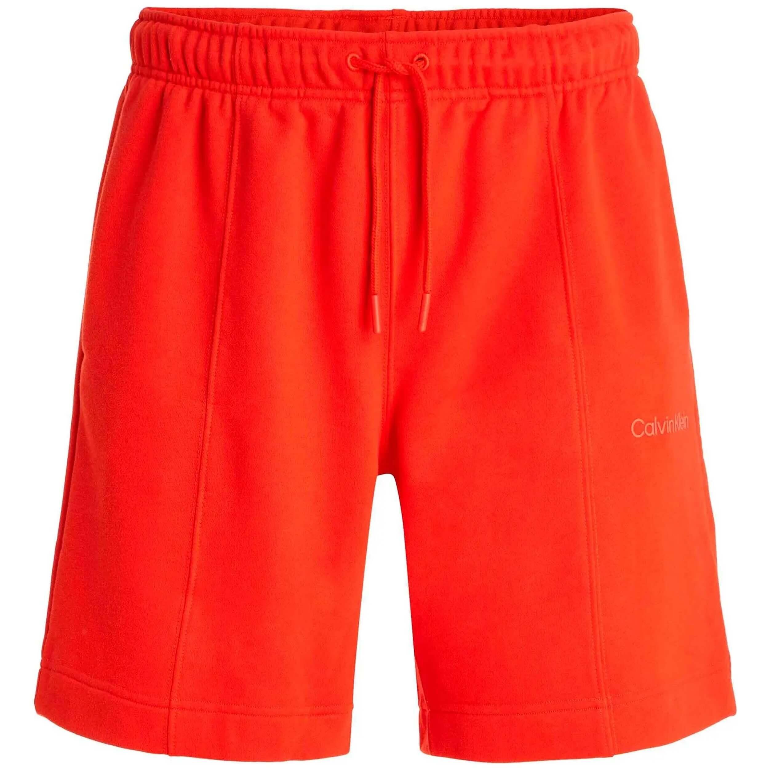 Calvin Klein - Short Calvin Klein Modèle 00gms3s805xnz Pour Homme - Short - Orange - Decathlon