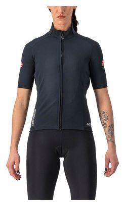 Maillot de manga corta Castelli Perfetto Ros 2 Wind para mujer Negro