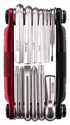 Crankbrother m13 multi-tool zwart / rood