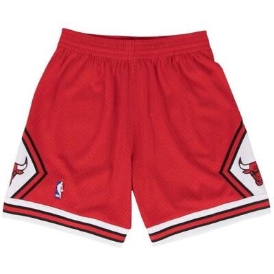 Short nba chicago bulls 1997-98 mitchell & ness swingman rouge