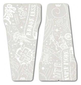 All mountain style bar guard brake less pump more