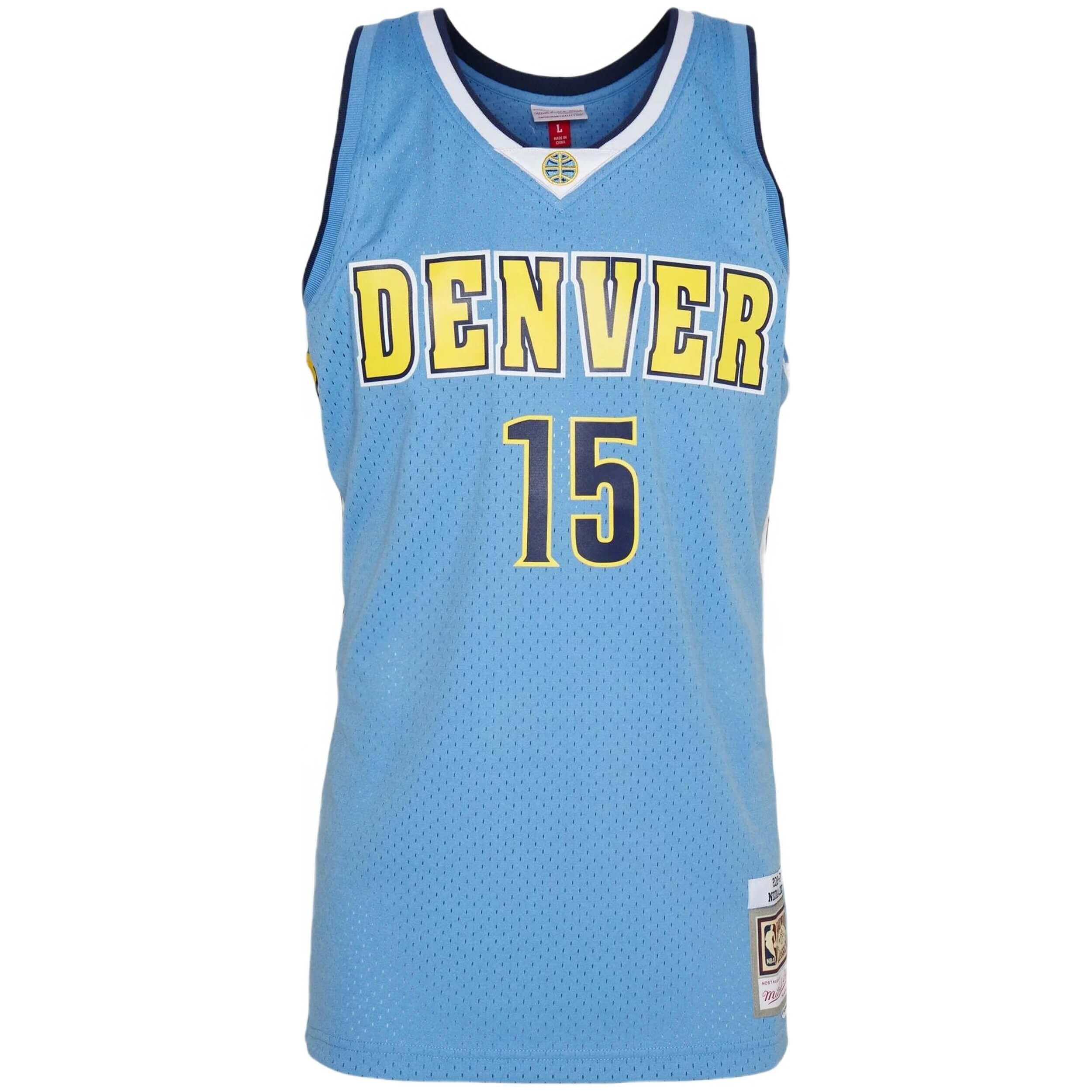Maillot de basket Mitchell & ness modèle SMJY4448-DNU16NJOCLBL pour homme 5/5