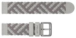 Bracelet en Cuir Polar 20 mm Gris Alcantara Stone