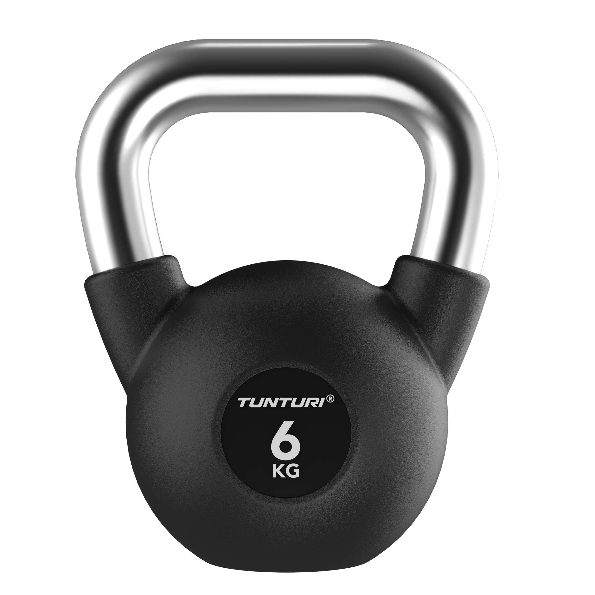 Kettlebell - Rubber - 6kg 2/7