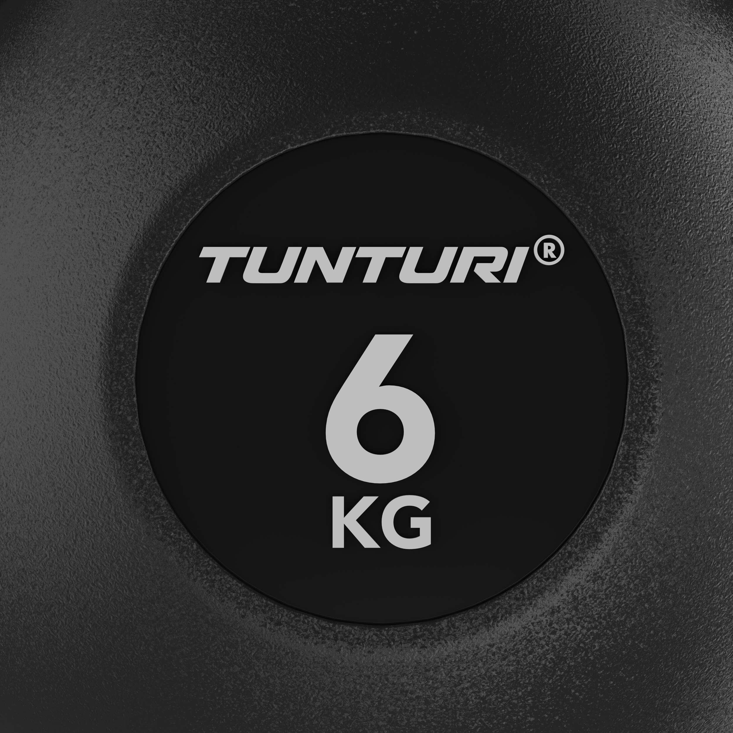 Kettlebell - Rubber - 6kg 6/7