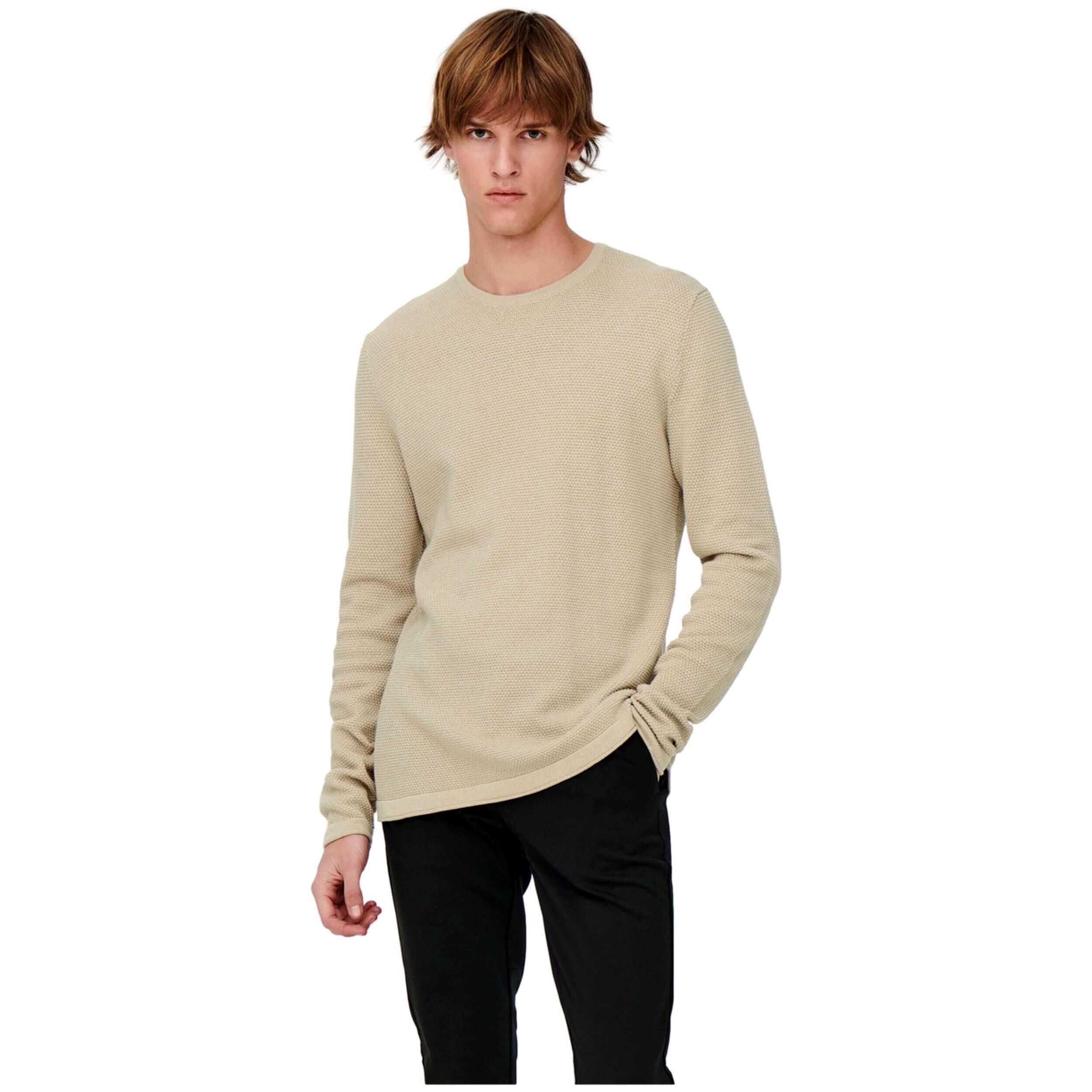 Camiseta de manga larga Only & sons modelo 22016980-SILVER para hombre 2/5