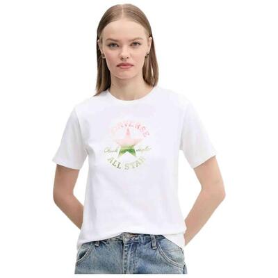 T-shirt met korte mouwen converse model 10027385-a01 voor vrouwen