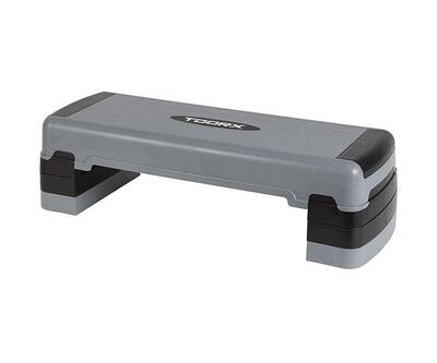 Aerobic step advance met drie verschillende hoogtes