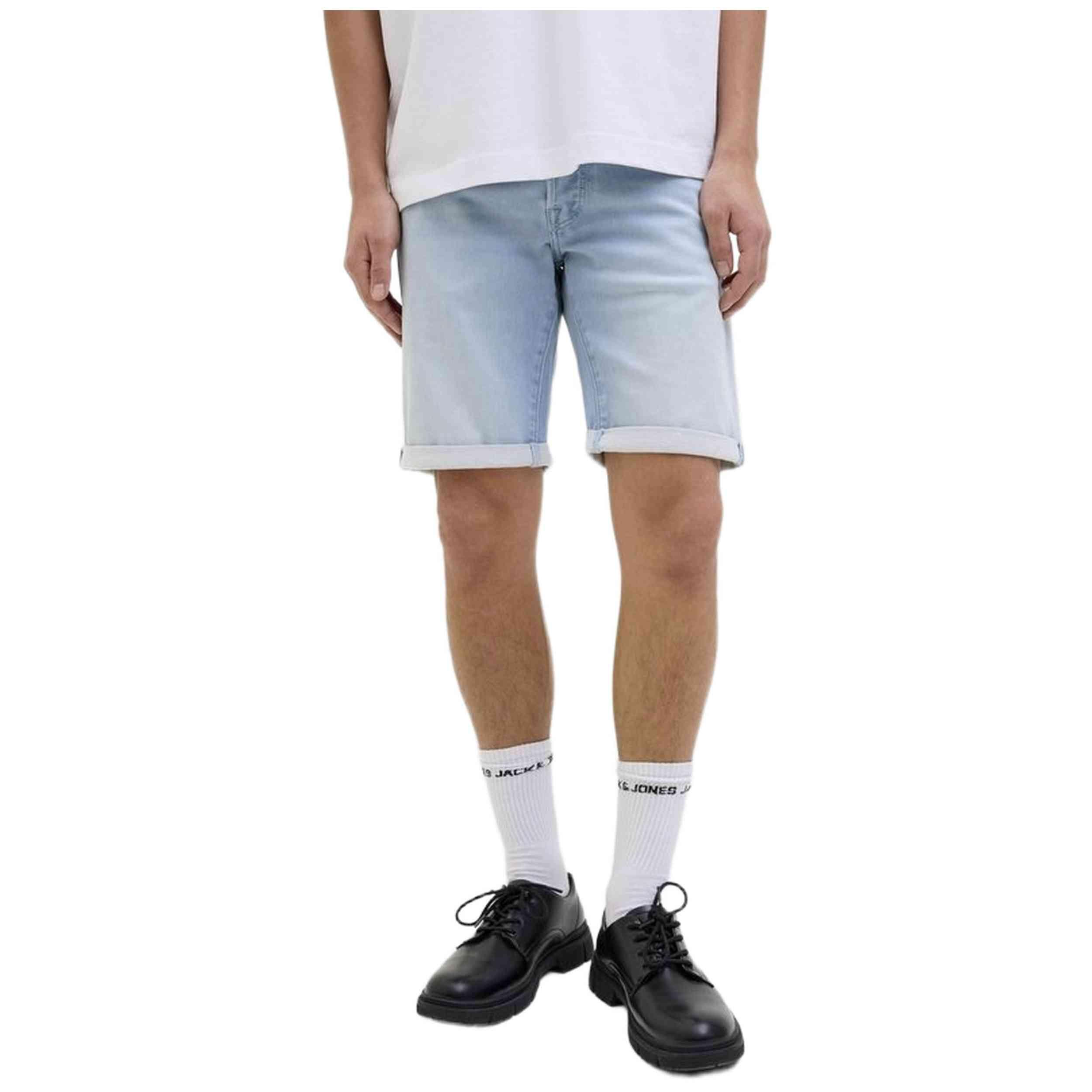 Jack&jones - Short Jack&jones Modèle 12269609-bluedenim Pour Homme - Short - Bleu - Decathlon