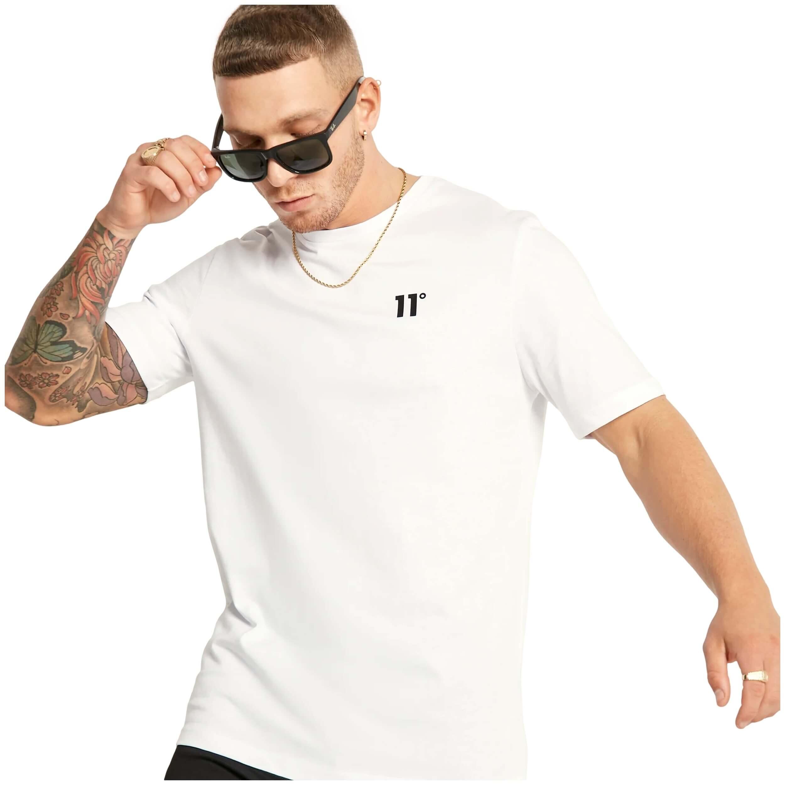Camiseta de manga corta 11 degrees modelo 11D2036-936 para hombre 1/2