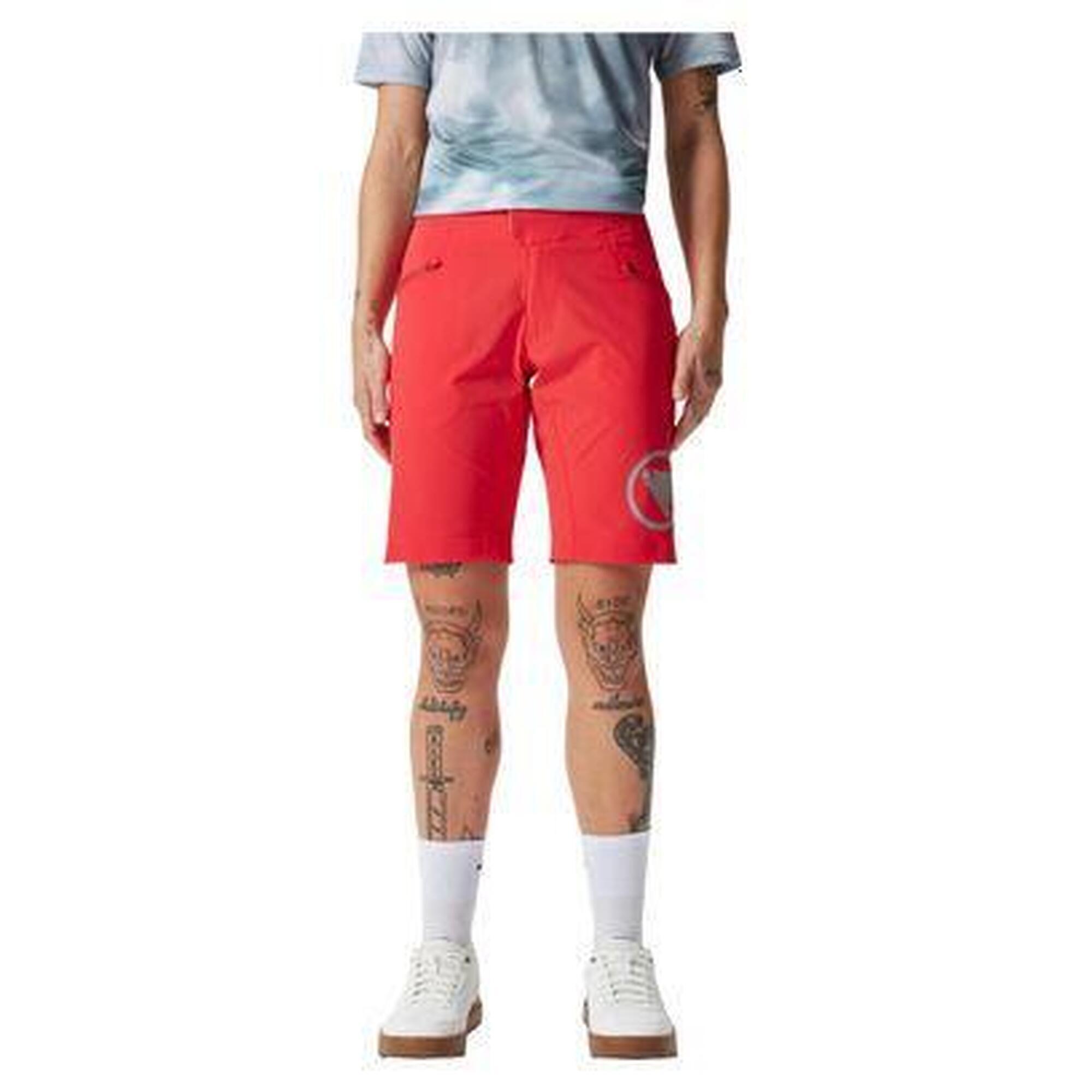Endura - Short Femme Endura Singletrack Lite Rouge - Short - Rouge - Decathlon
