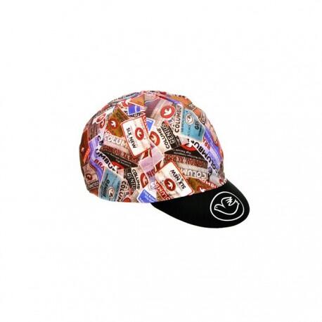 Gorra de Ciclismo Cinelli COLUMBUS MULTITAG 1/3