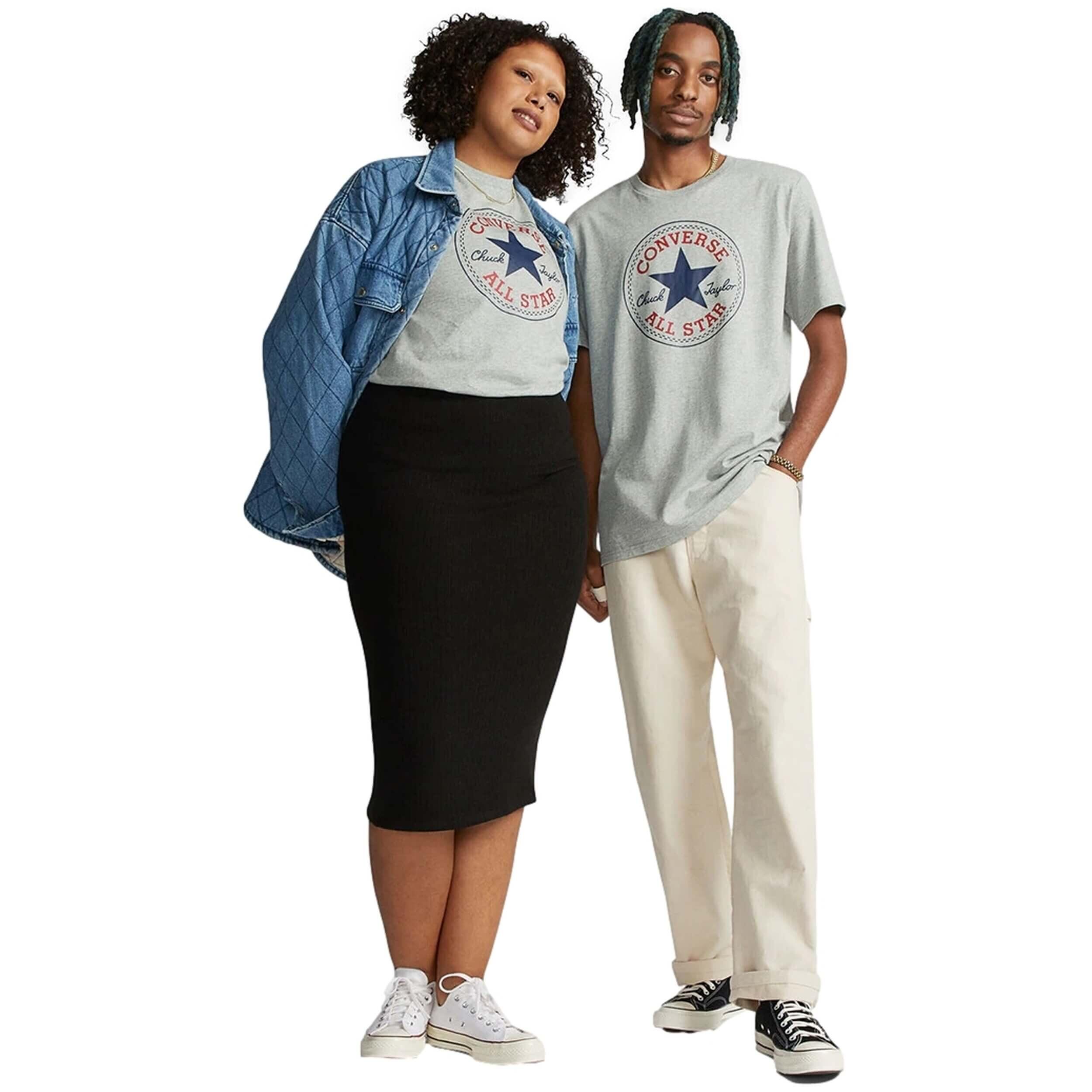 T-shirt Converse modelo 10025459-A07 para unissex 3/5