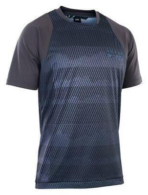 Ion bike jersey scrub ss korte mouw jersey zwart