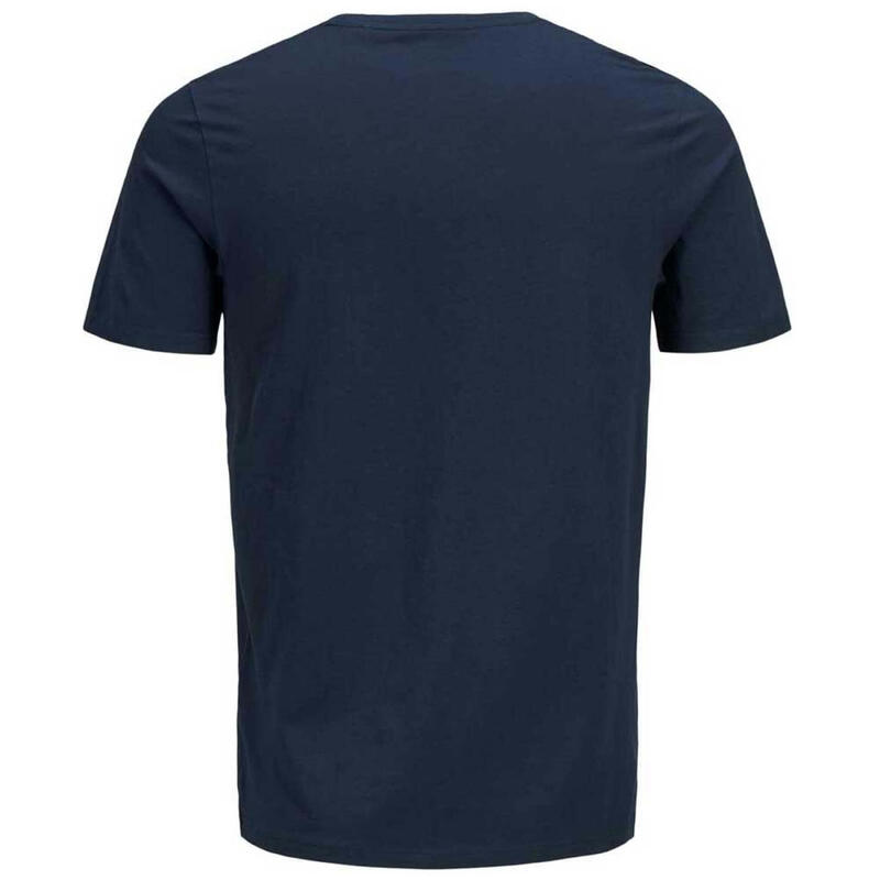 Tricou cu Mânecă Scurtă Bărbați Jack & Jones  12137126  Bleumarin
