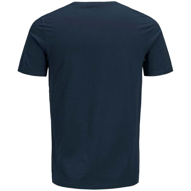 Tricou cu Mânecă Scurtă Bărbați Jack & Jones  12137126  Bleumarin