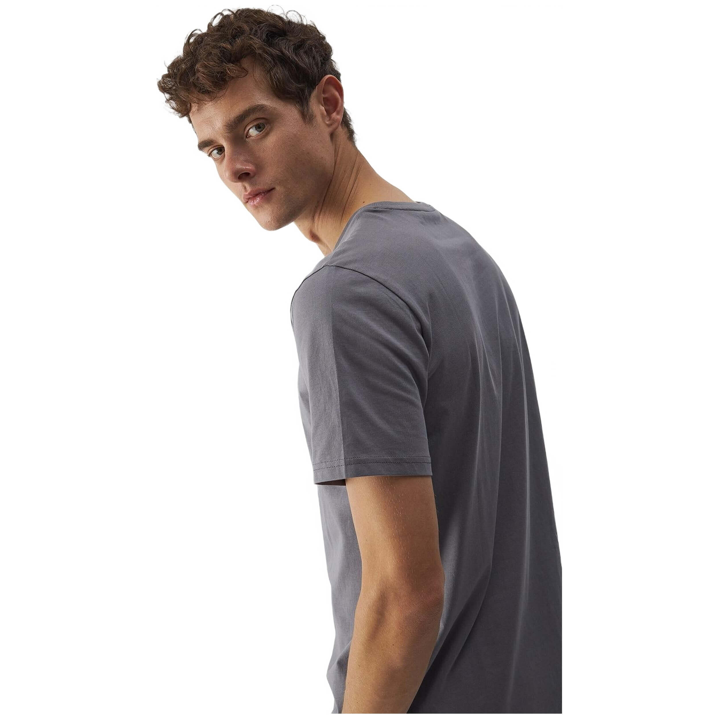 Maglia a maniche corte 4f modello M1843-25S per uomini 5/5