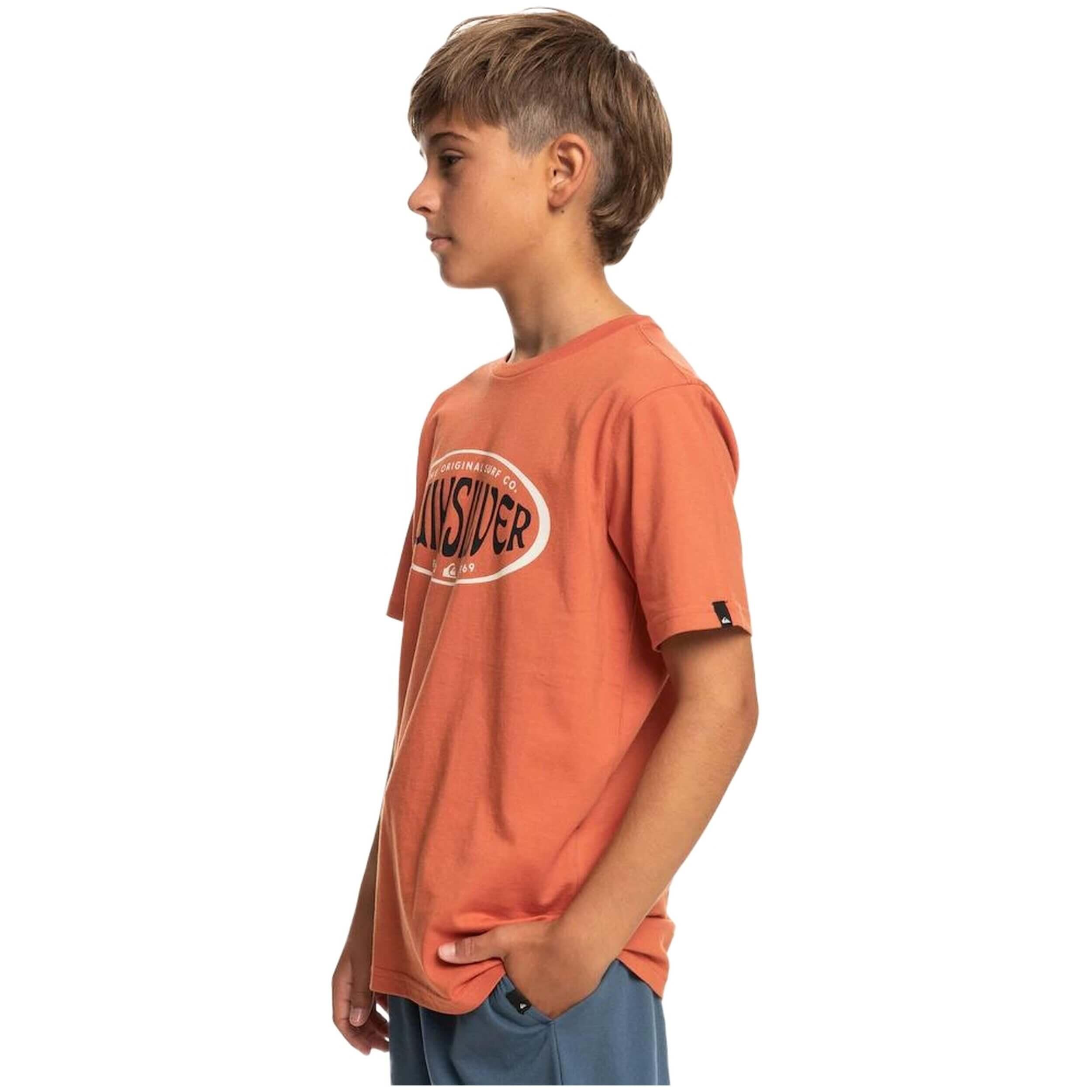 T-shirt met korte mouwen Quiksilver model EQBZT04593-CMS0 voor jongens 2/4