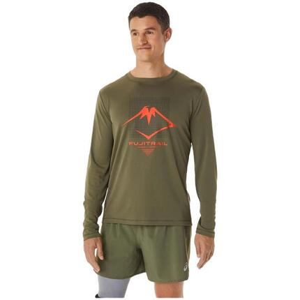 T-shirt à manches longues Asics modèle 2011C720-300 pour homme