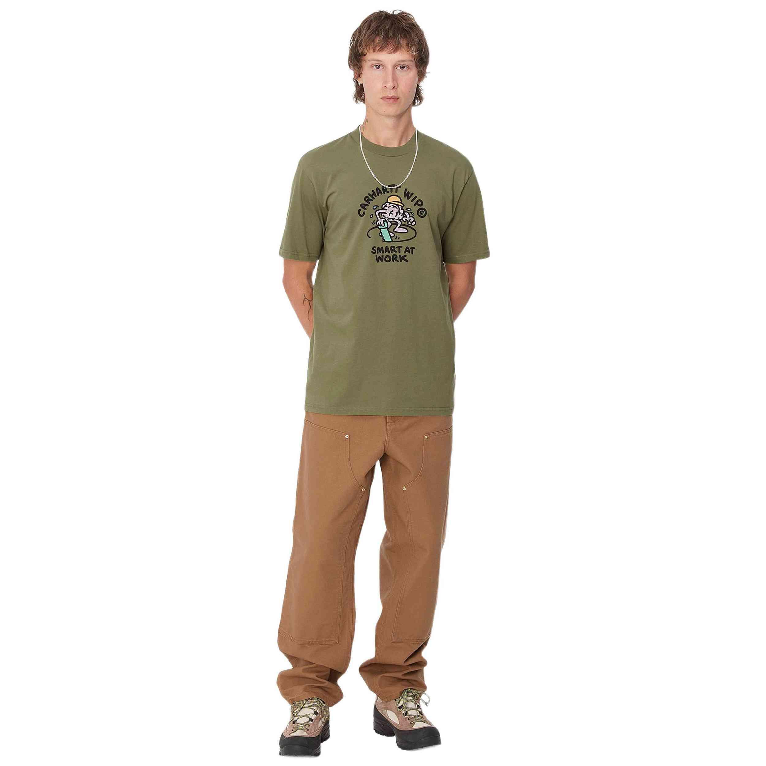 Camiseta de manga corta Carhartt wip modelo I033963 2BQ para hombre 2/5