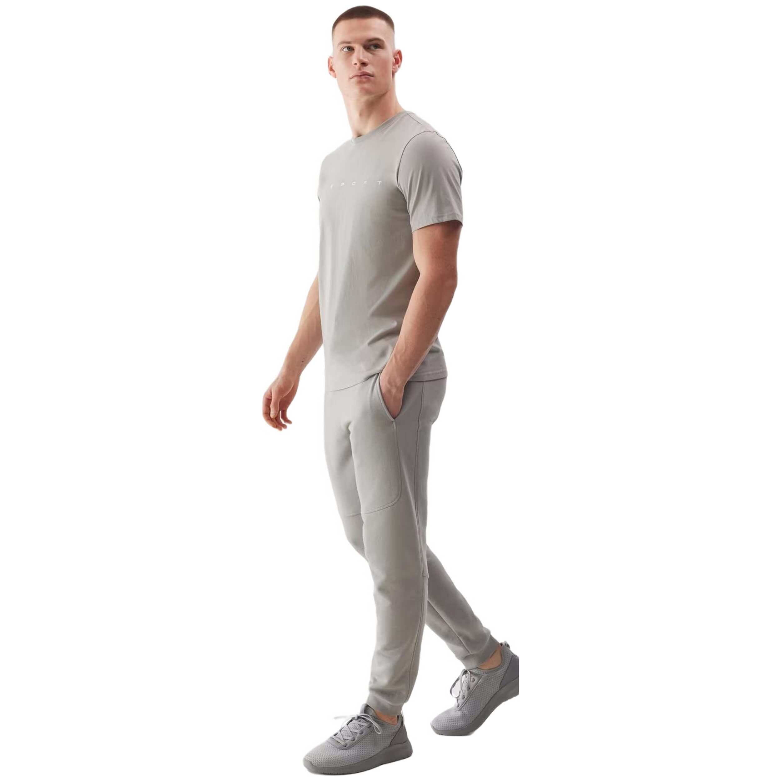 Maglia a maniche corte 4f modello 4FWSS24TTSHM1283-25S per uomini 3/4