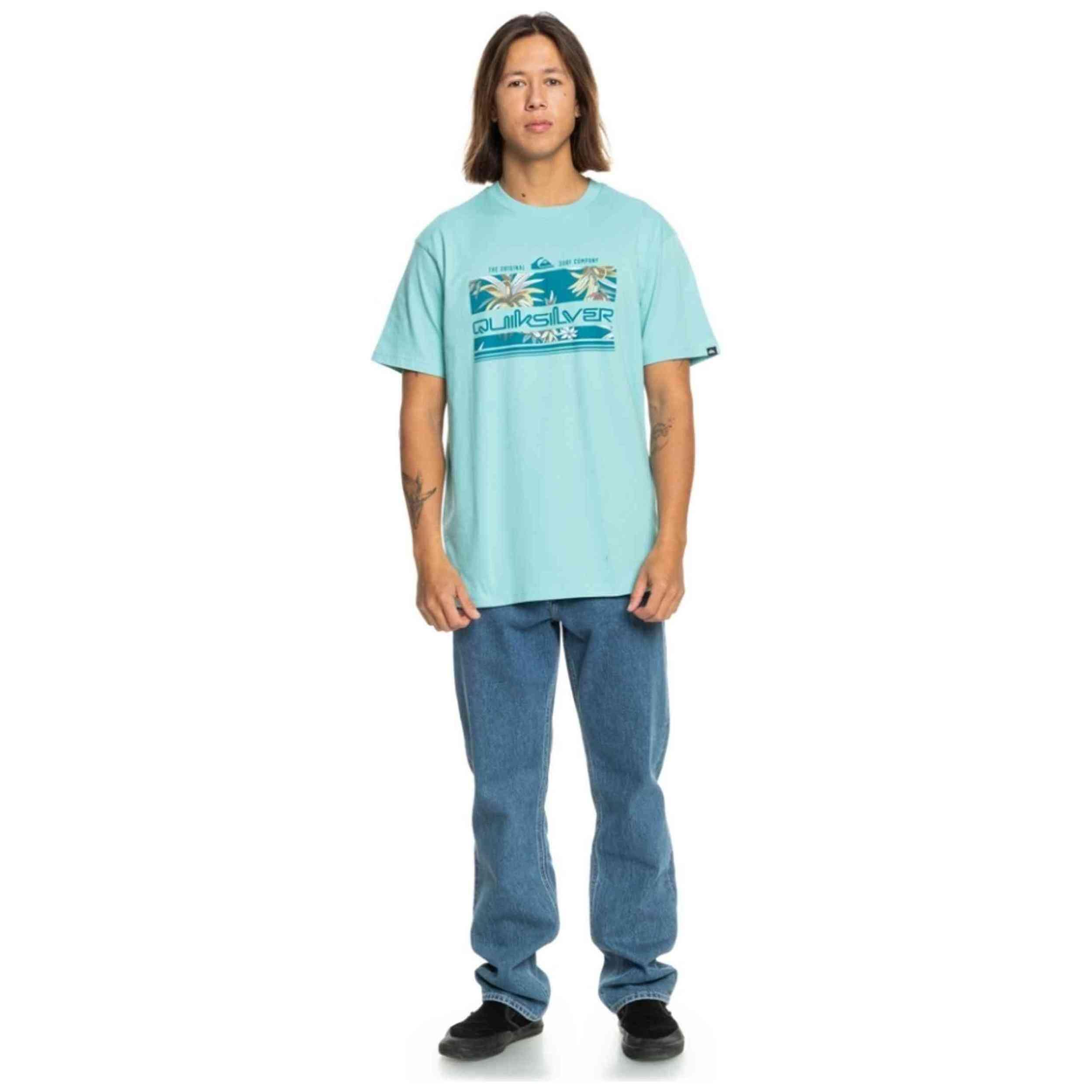 T-shirt Quiksilver modèle EQYZT07679-BHA0 pour homme 4/4