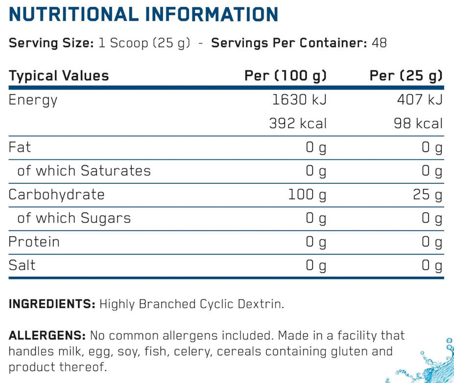 Glucides en poudre - Carb-X - Saveur neutre 1200g 3/3
