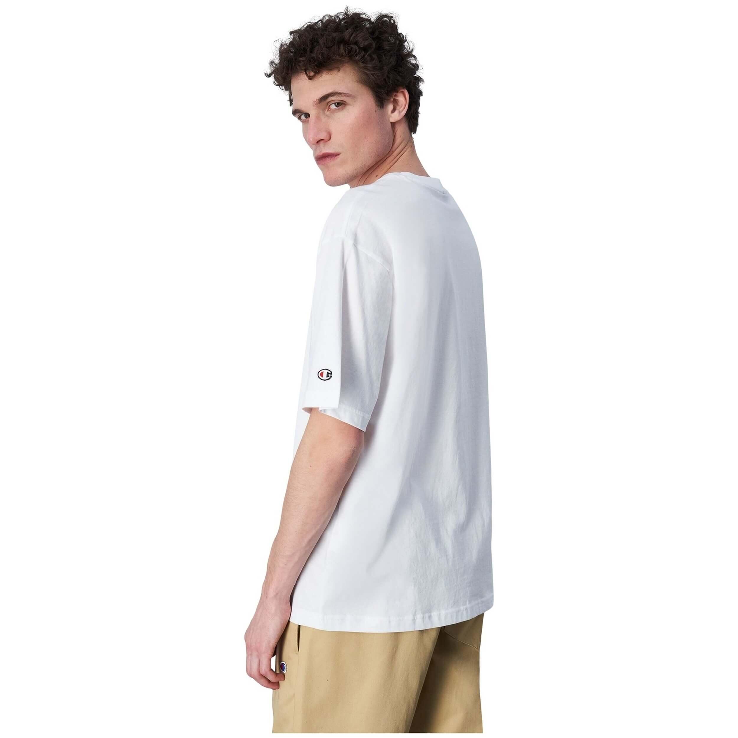 Kurzarmshirt Champion Modell 219847-WW001 für männer 3/5
