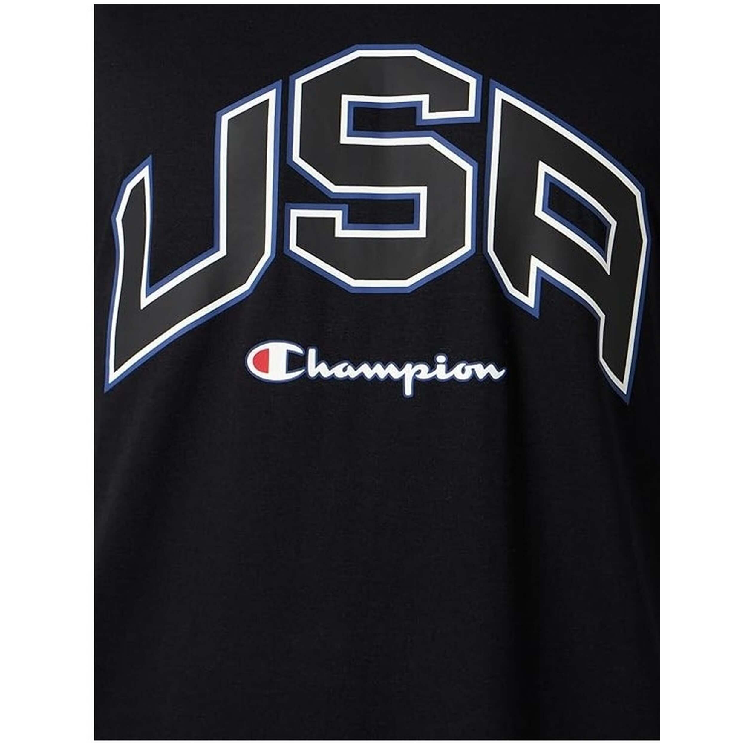 Maglia a maniche corte Champion modello 219747-KK001 per uomini 4/4
