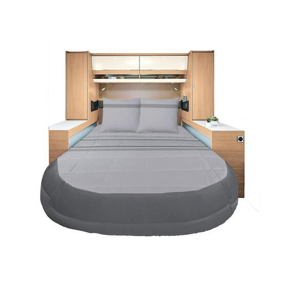 Prêt à dormir All seasons Lyocell et Percale Adagio 140 x 190 cm lit central