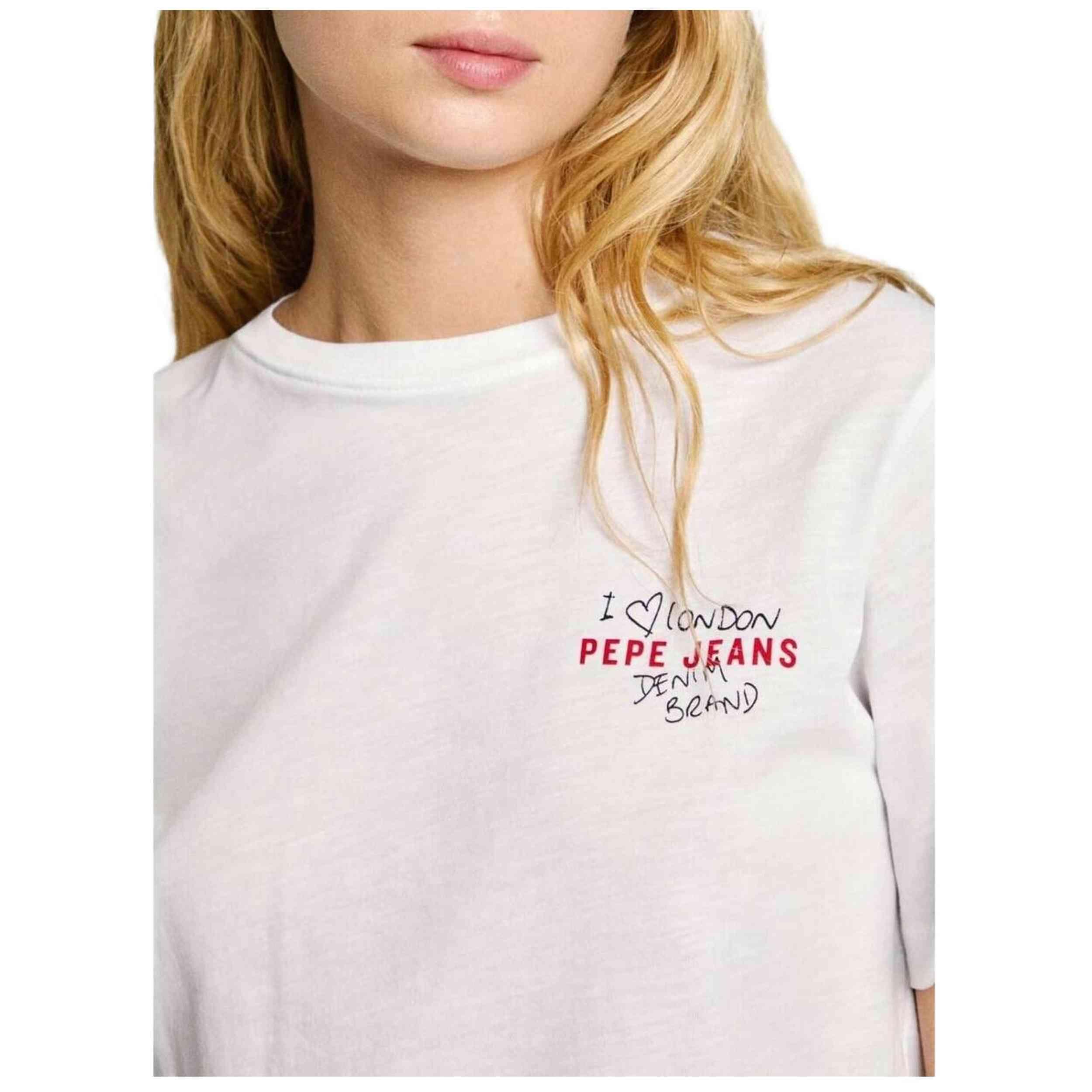 Maglia a maniche corte Pepe jeans modello PL506038-800 per donne 4/5