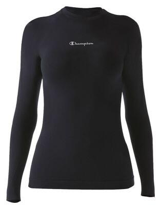 Women's Long Sleeve Baselayer Champion Seamless Black