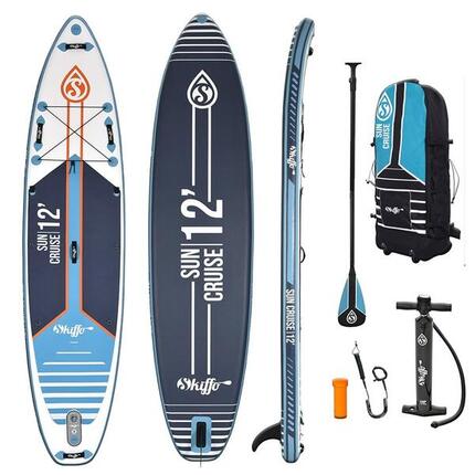 Nadmuchiwany SUP Rodzinny Skiffo SUNCRUISE 12' Dropstitch 365x86x15cm 12'x34"x6