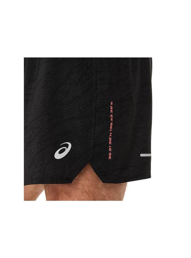 Pantalones cortos para Hombre Asics Fujitrail  Negro 5/6