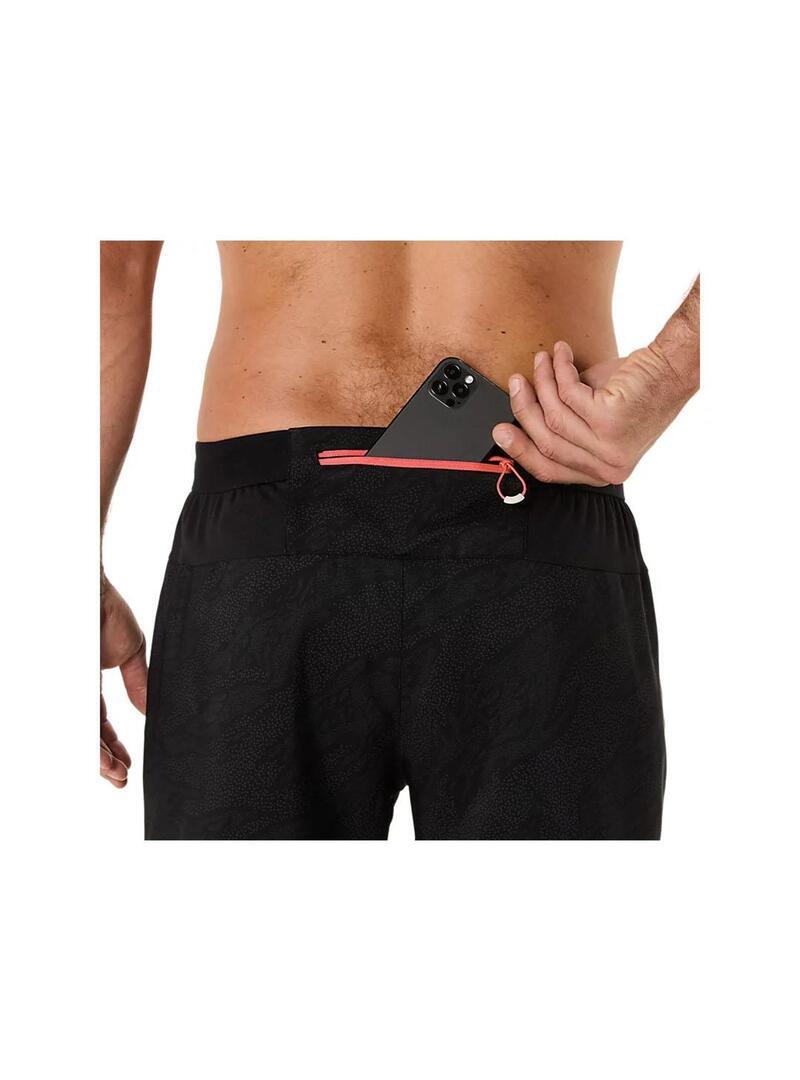 Pantalones cortos para Hombre Asics Fujitrail  Negro 4/6