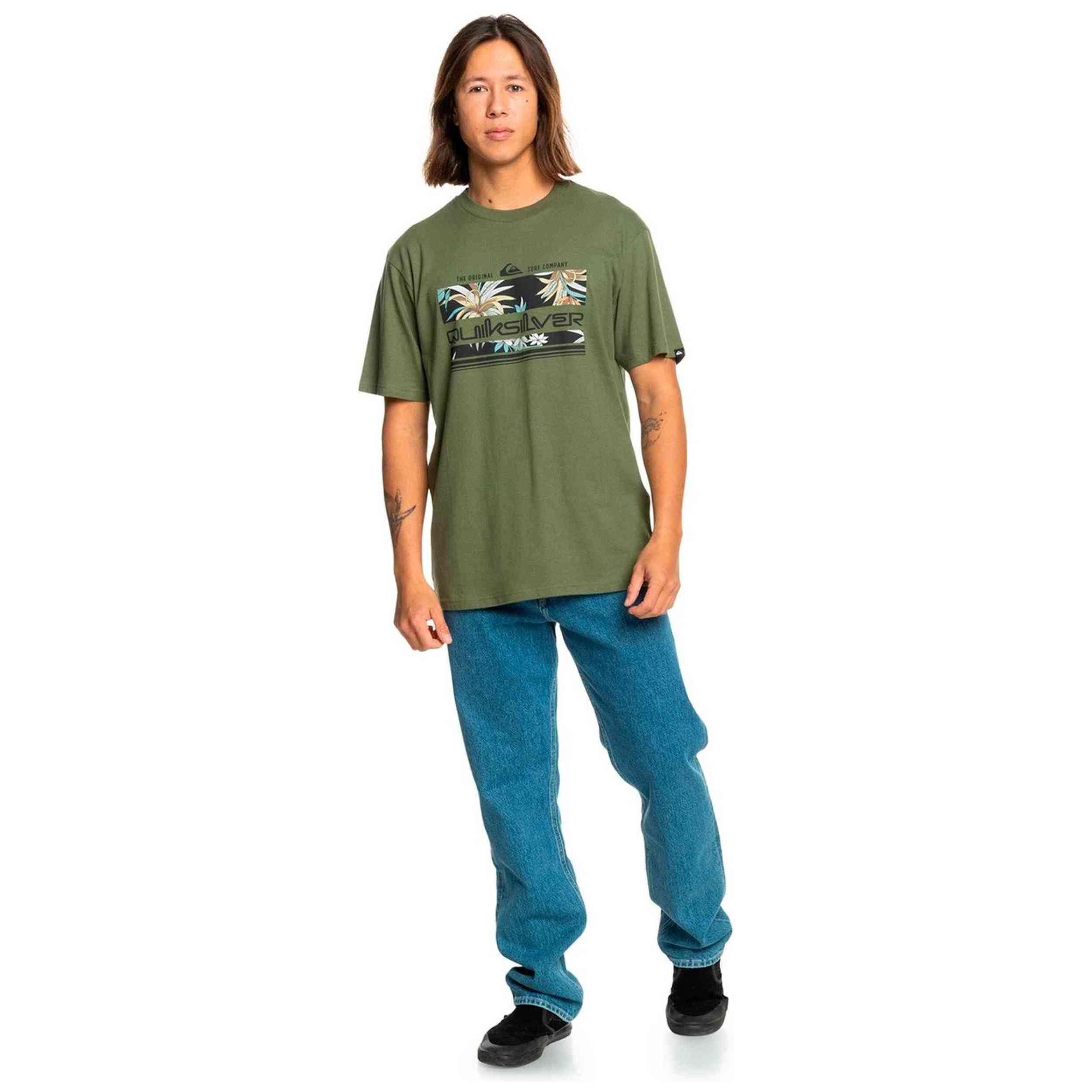 Maglia a maniche corte Quiksilver modello EQYZT07679-GPH0 per uomini 3/3