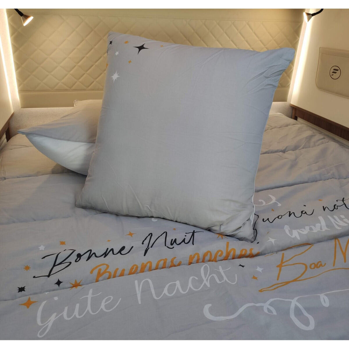 INCASA Prêt à dormir 100% coton Good Night 160 x 200 cm lit central 4/5
