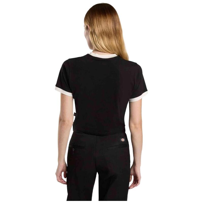 Tricou Dickies Leviston Ringer W Negru