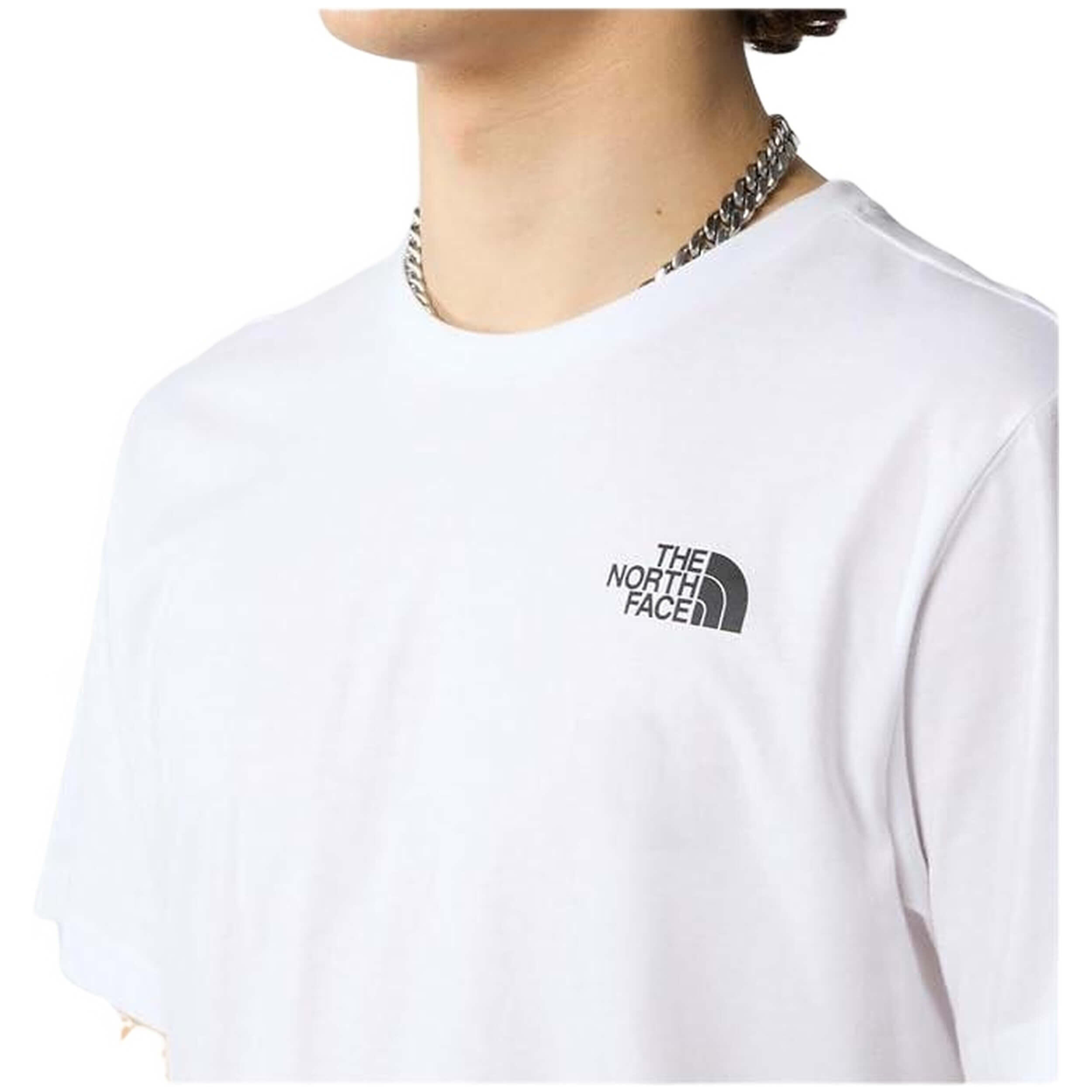 T-shirt The north face modelo NF0A87NVFN41 para homem 3/5