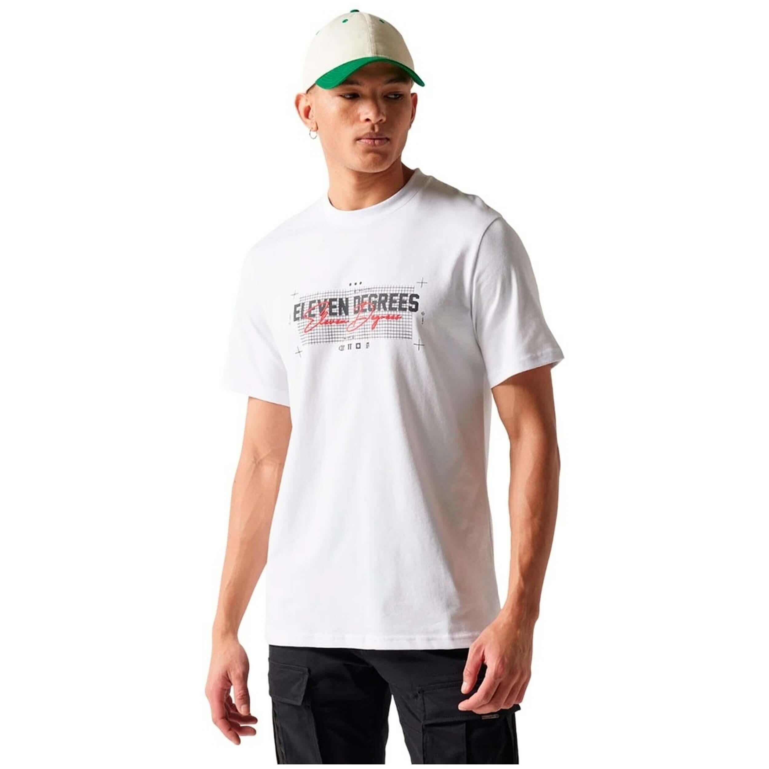Camiseta de manga corta 11 degrees modelo 11D3882-002 para hombre 1/2