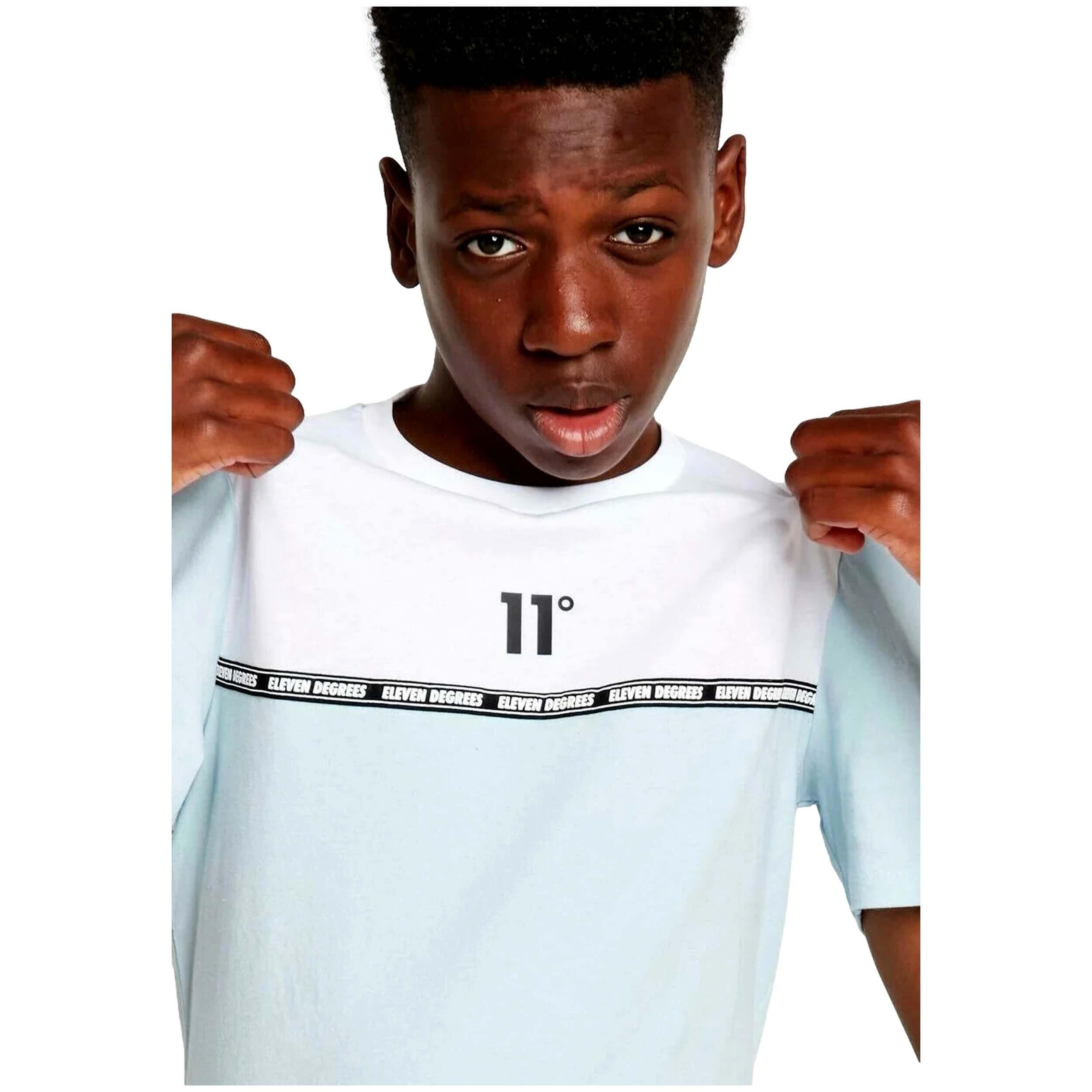 Camiseta de manga corta 11 degrees modelo 11DJ3013-743 para niños 4/4