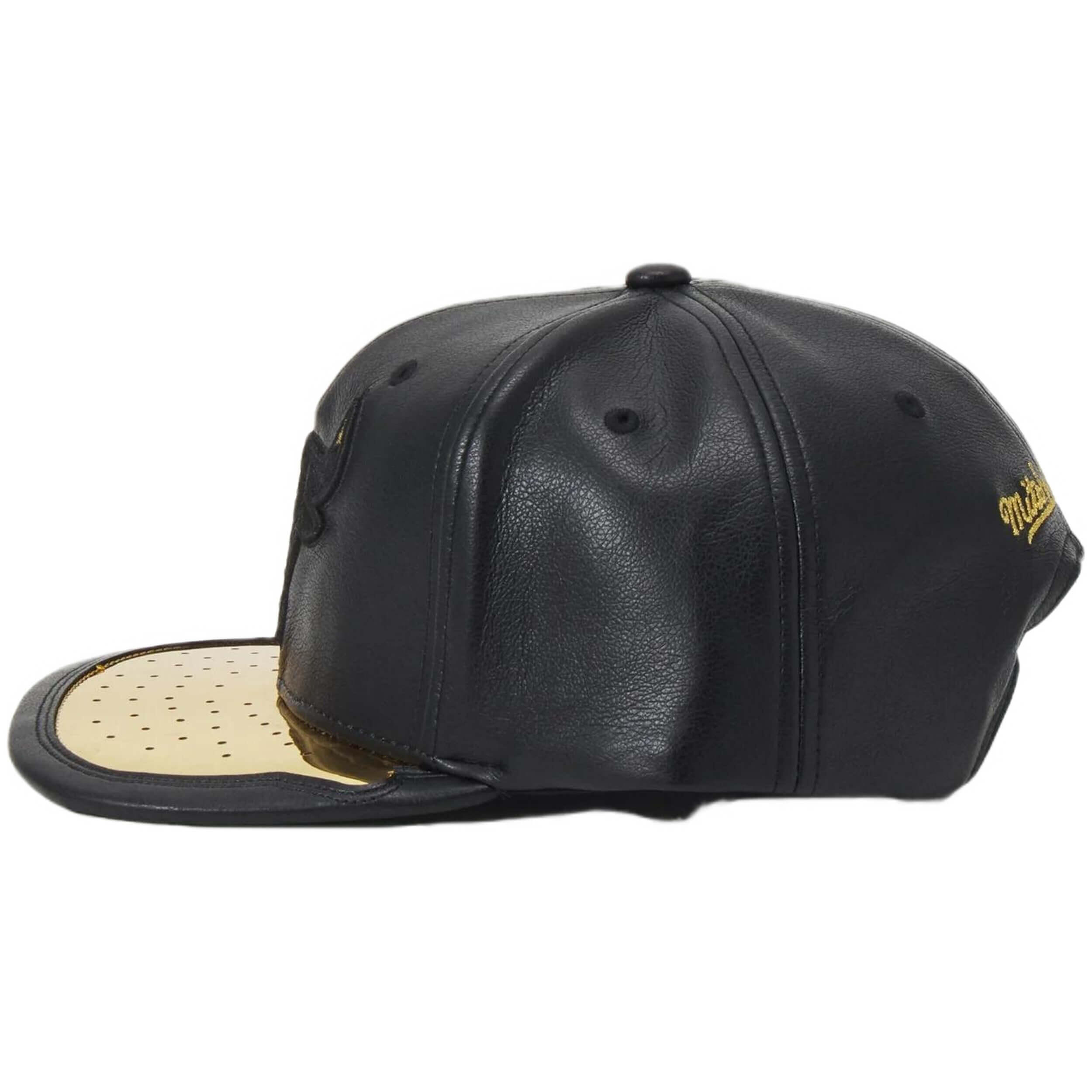 Casquette Mitchell & ness modèle 6HSSMM19229-CBUBKGD pour unisexe 3/4